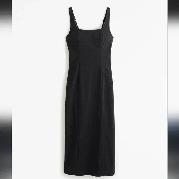 Abercrombie & Fitch Dresses & Skirts - NWOT Abercrombie & Fitch Black Stretch Column Midi Dress Medium Petite